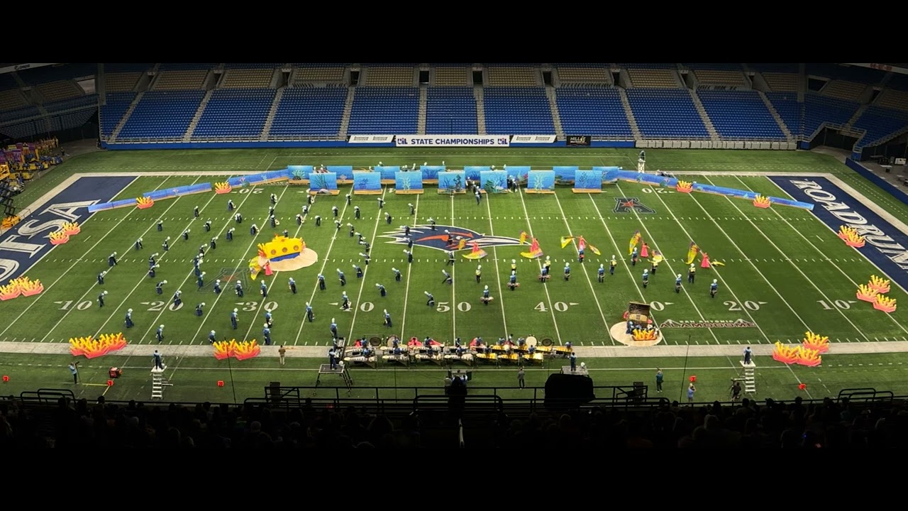 Southlake Carroll Dragon Band 2024 Show “Aquarium”
