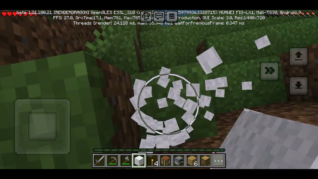 Minecraft ama hayata kalma oynadım aralıksız