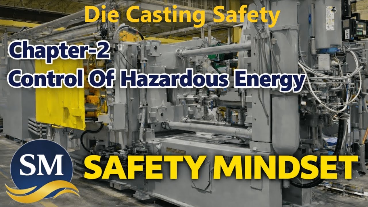 Safety in Die Casting | Control Of Hazardous Energy | Understanding Lock out Tagout | Basic Info. 