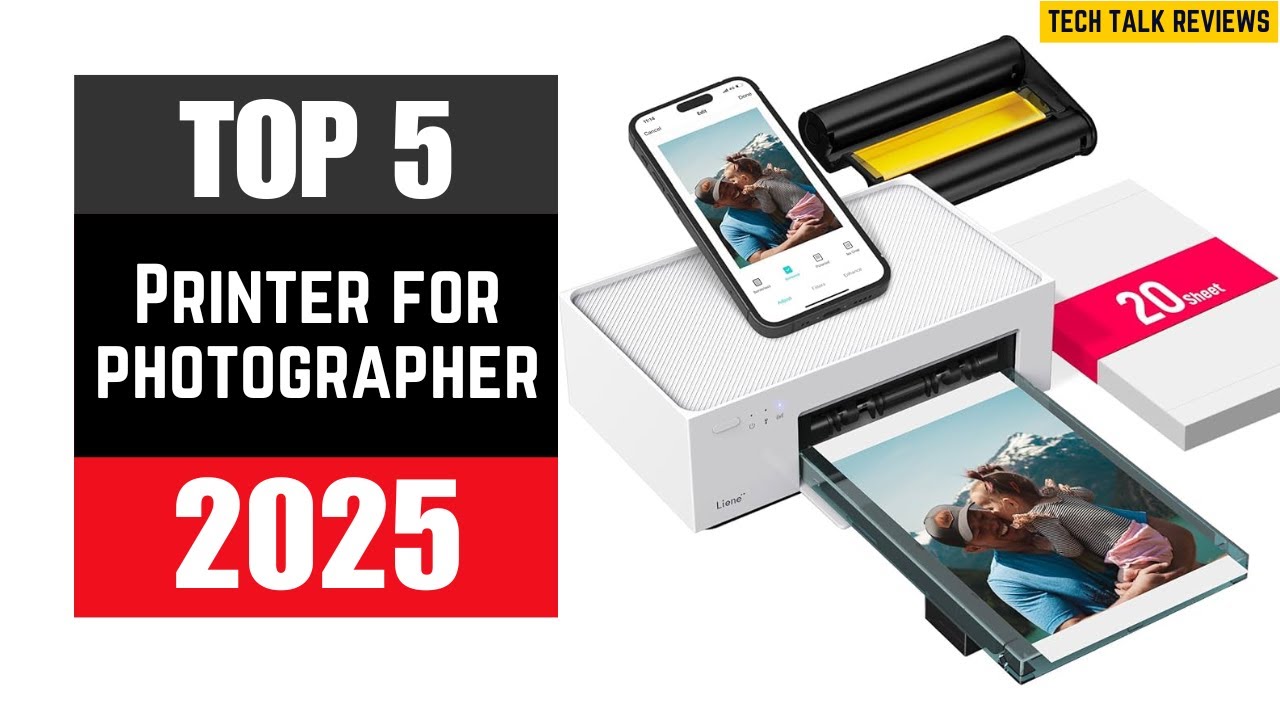 Top 5 Best Printers for Photography 2025 | Stunning Photo Print Quality Picks!