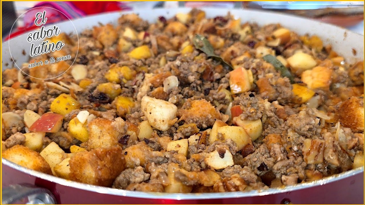 🔴Relleno Navideño para Pollo Pavo y Lomo de Cerdo💥