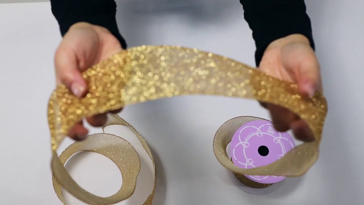 Metallic Crystal Grain Ribbon
