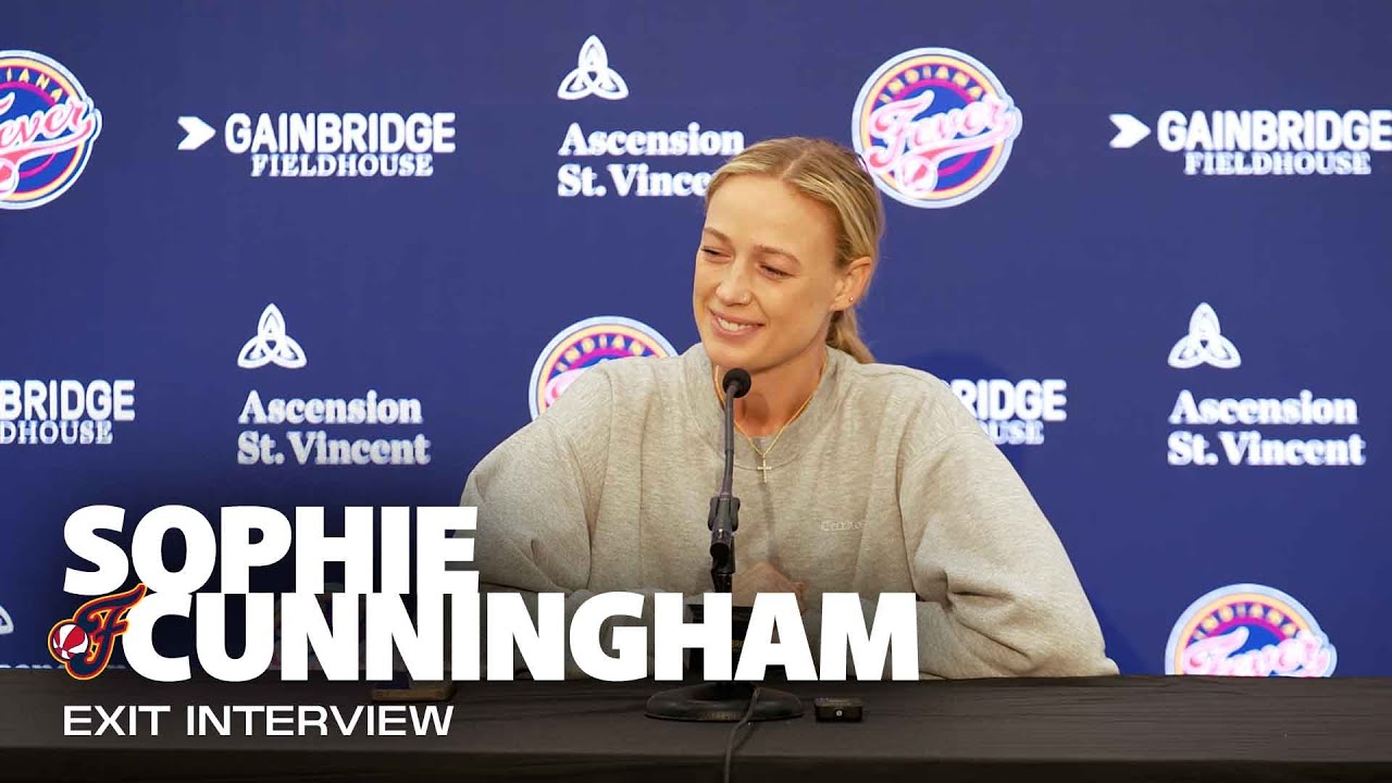 Sophie Cunningham 2025 Exit Interview | Indiana Fever
