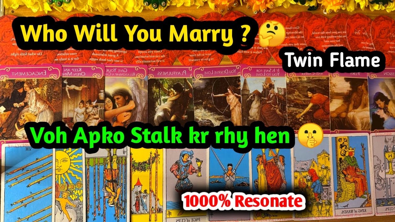Who Will you Marry ? 👰🤵‍♂️Kis se ho ge apki shadi ? Love Tarot reading