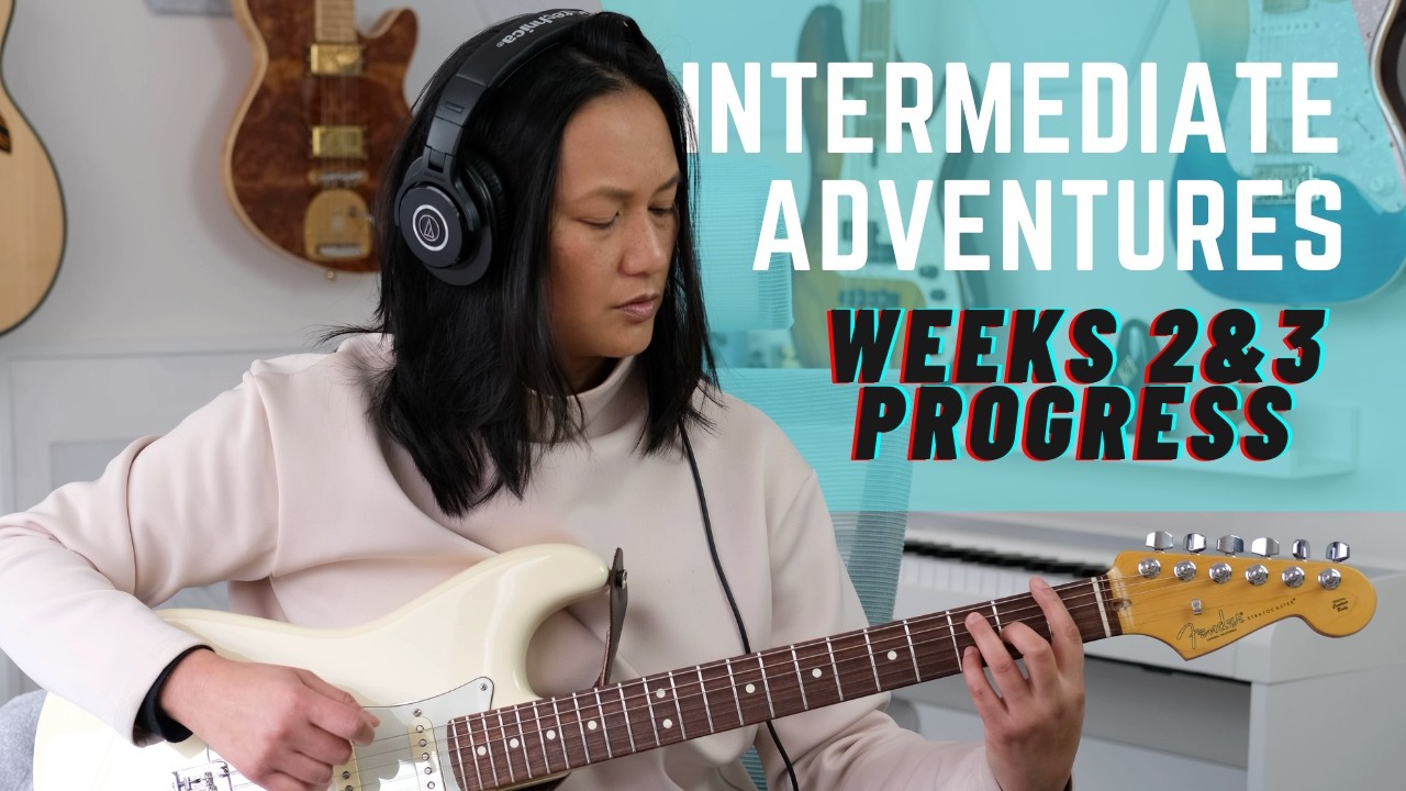 Breaking Out of a Guitar Rut | How Triads are Helping Me Level Up (Week 3 and 4 update)