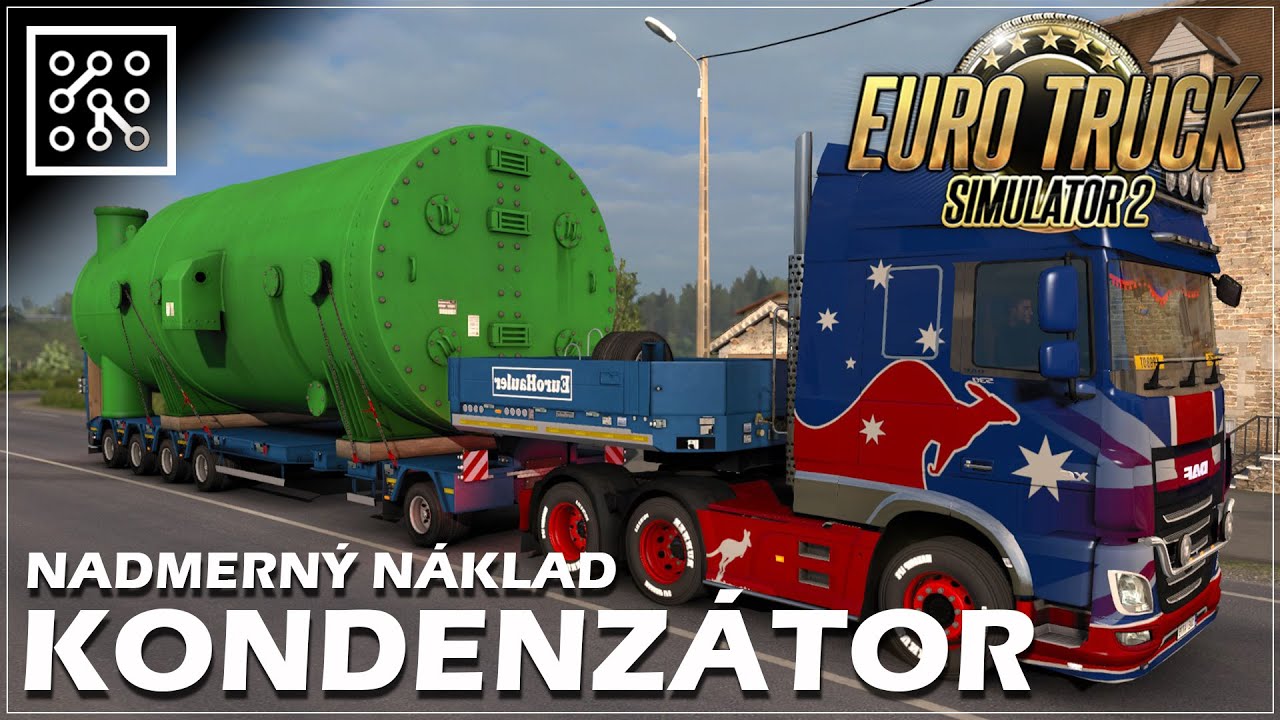 EURO TRUCK SIMULATOR 2 CZ | Nadměrný náklad - DAF Klokan - Thrustmaster T150 | Lets play | Česky