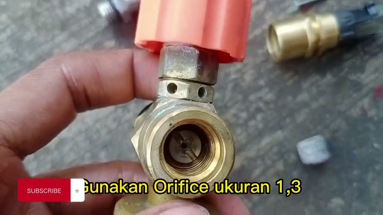 Cara pasang foamlance di mesin Sanchin agar busanya bagus‼️#cucimotor #sanchin #foamlance