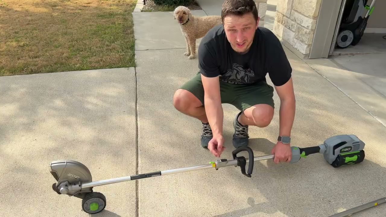 EGO Power+ Edger & Power Head Kit - Our Go To Yard Tools!