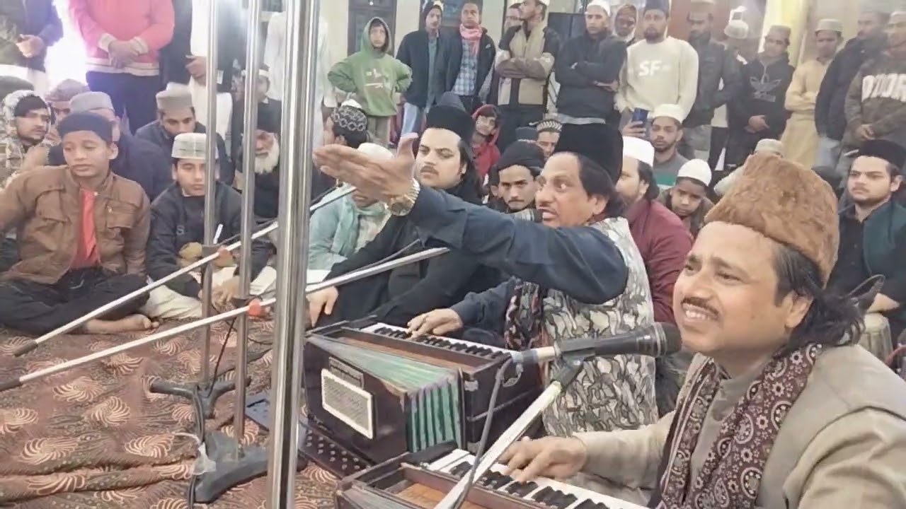 Khwaja e man qawwali mehfil e sama Hazrat Mullah Sahab rampur By Raja sarfaraz darbari qawwal 