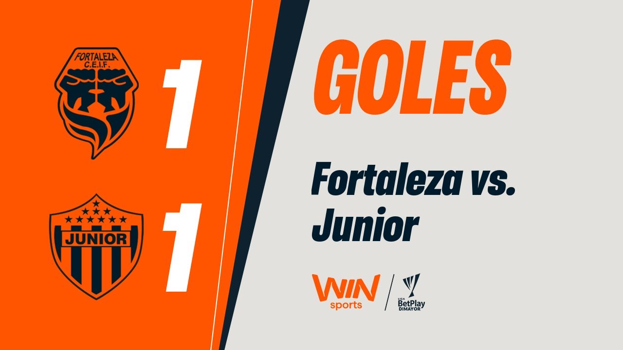 Fortaleza vs. Junior (goles) | Liga BetPlay Dimayor 2025-2 | Fecha 19