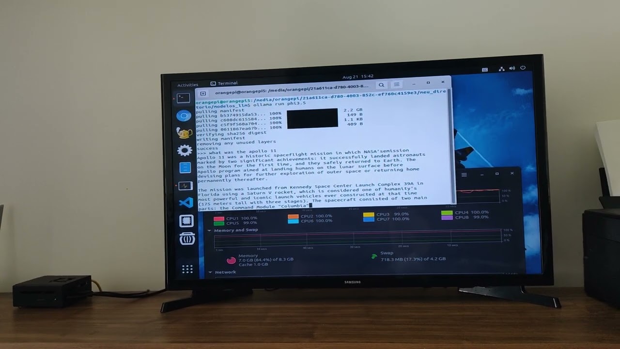 phi 3.5 mini - orange pi 5