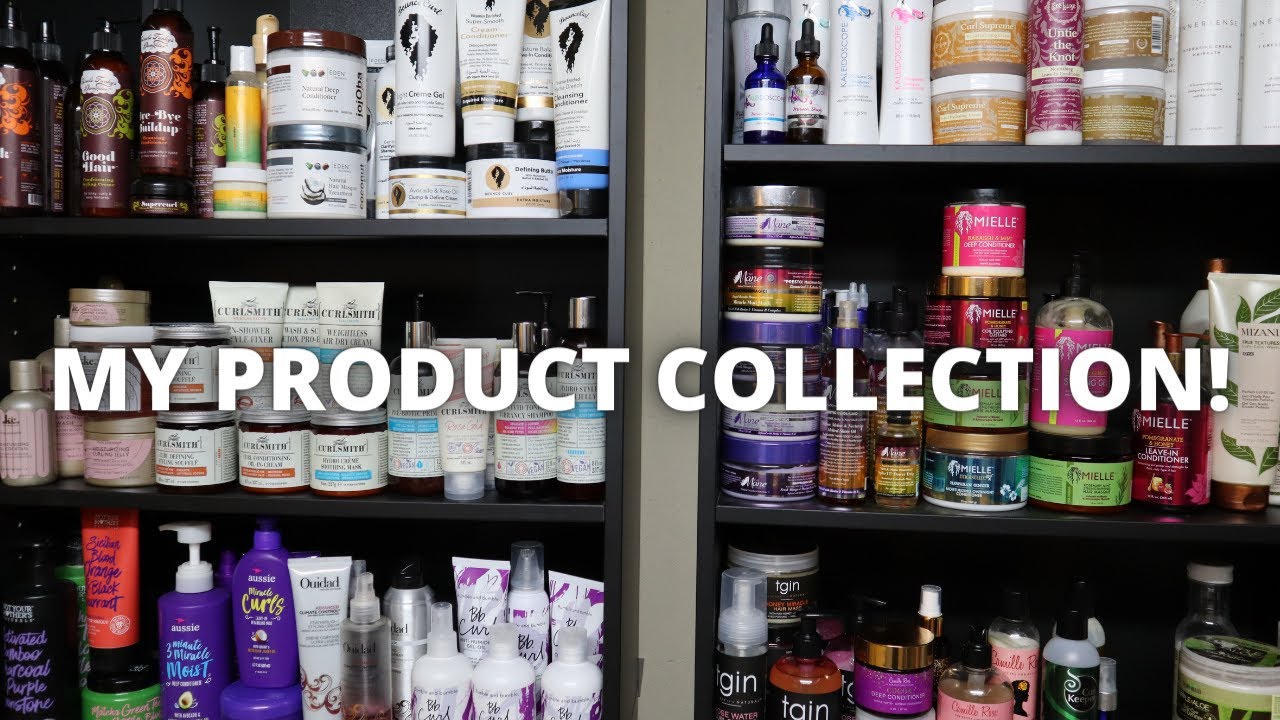 CURLSMAS Day 3: My Entire Hair Product Collection!