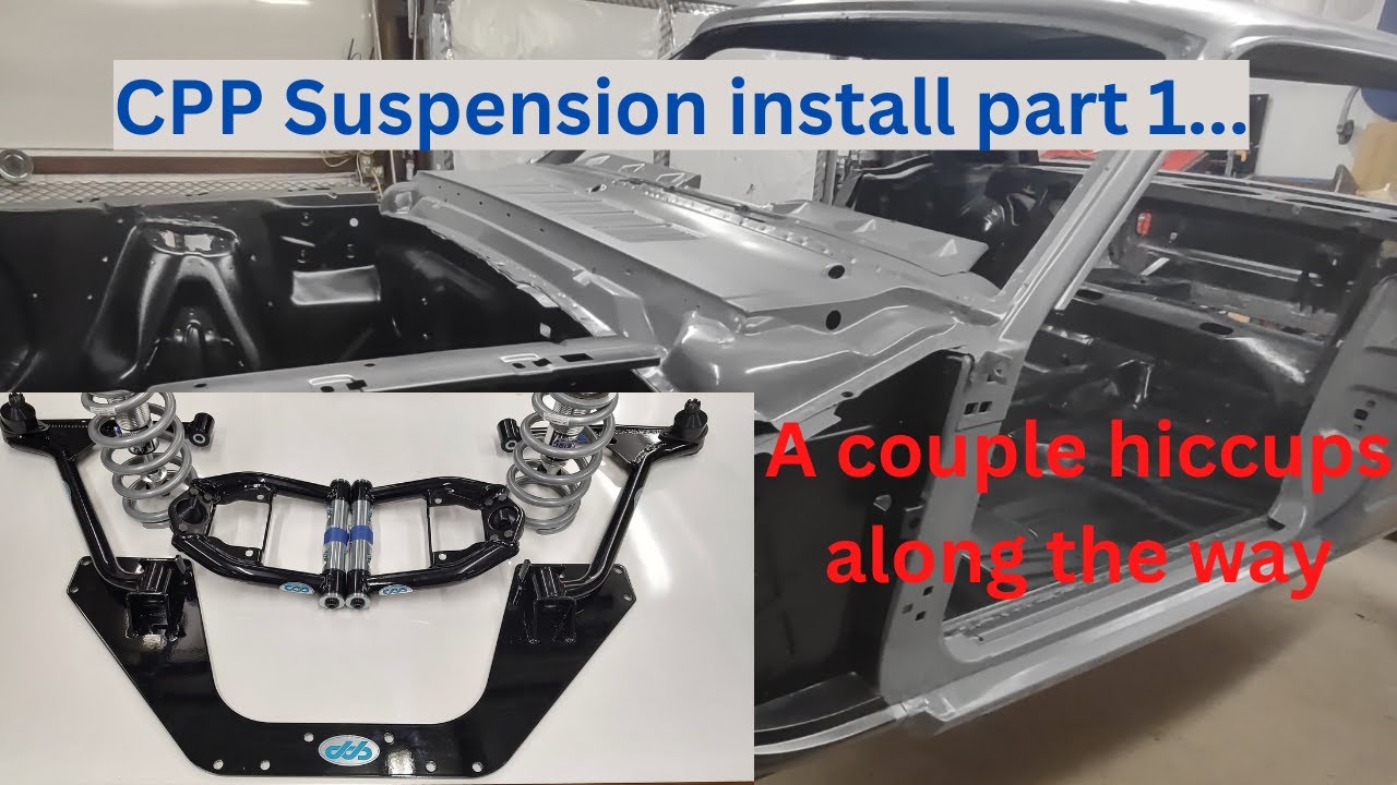 CPP Subframe install in 66 Mustang