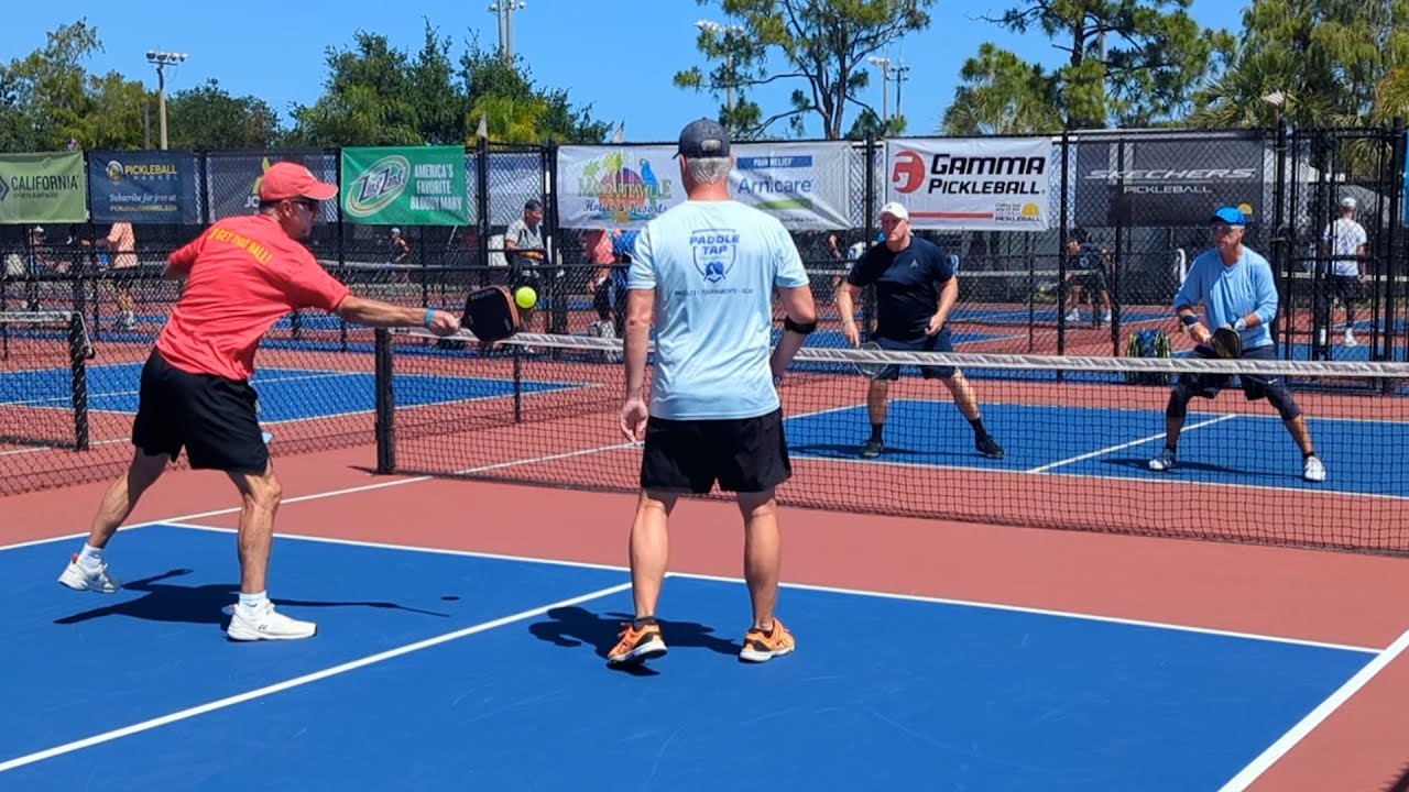 Men's 55+ Pickleball at US Open 2024
