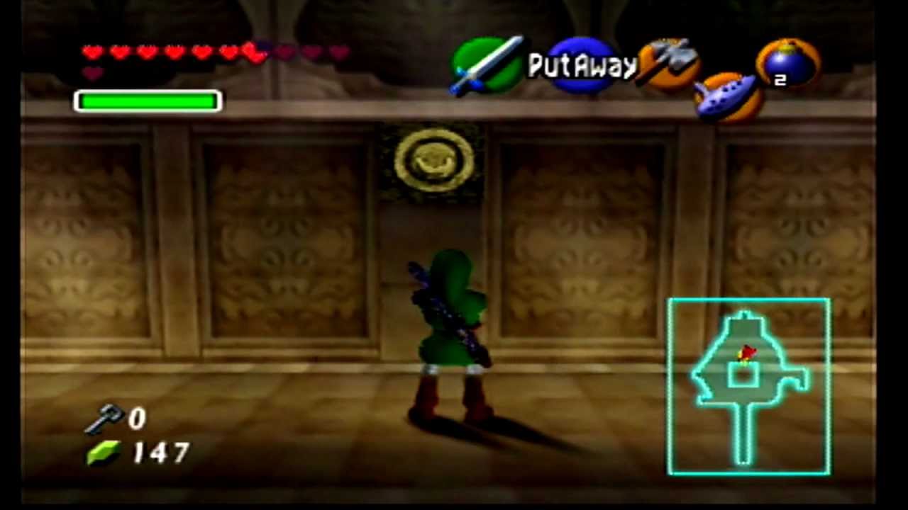How to Get to the Water Temple Boss Door Without the Longshot