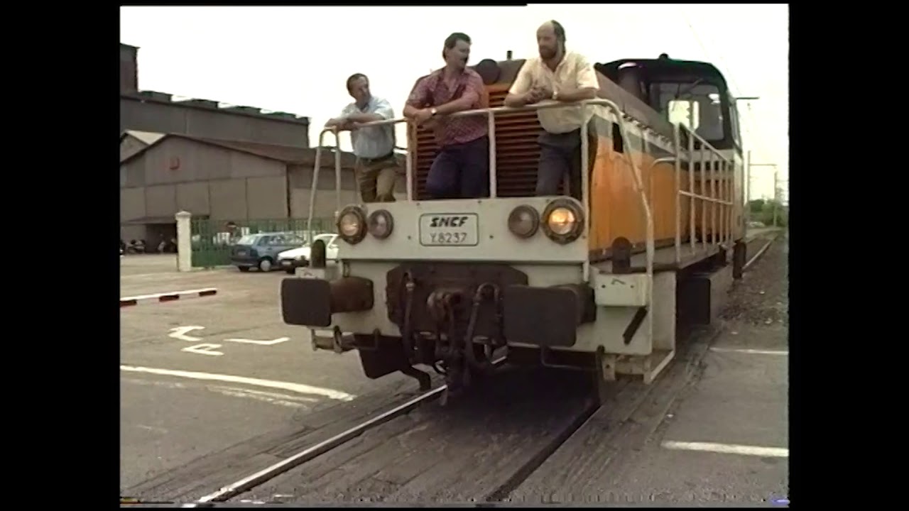 Desserte de Lafarge béton le 13 juin 1995 à L’Ardoise dans le Gard