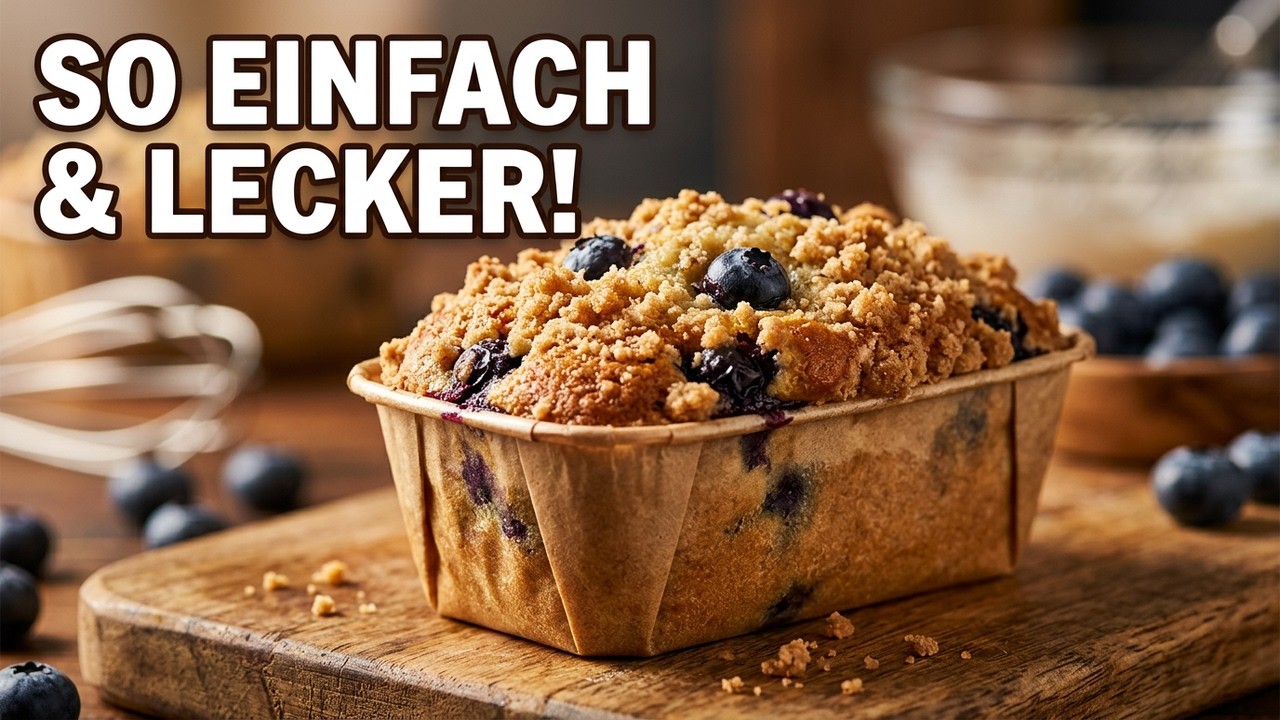 Der saftigste Heidelbeerkuchen aller Zeiten! So fruchtig. So einfach, so lecker!