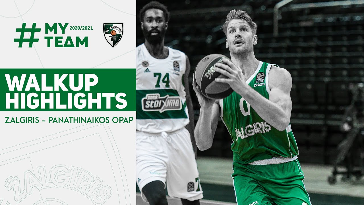 Thomas Walkup highlights | Zalgiris - Panathinaikos | 2021.04.08