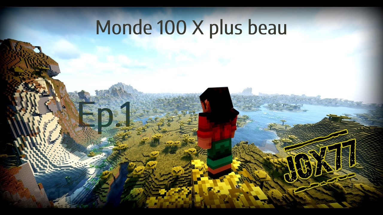 J'ai mis pleins de mods, ressources  packs, shaders… pour rendre Minecraft hyper méga beau.