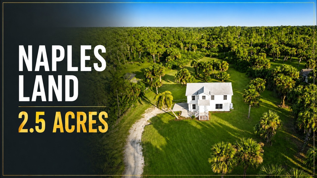 Golden Gate Estates Investment Home | 2.5 Acres in Naples FL