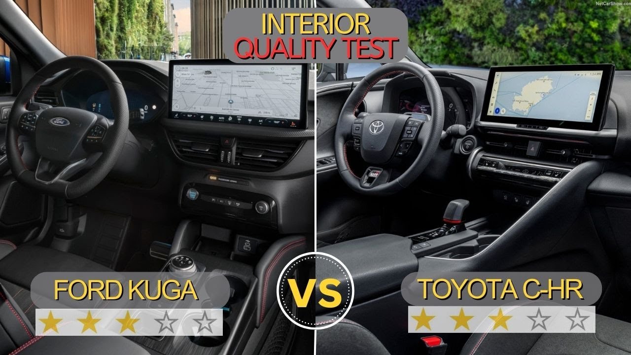 Ford Kuga Vs Toyota C-HR (2025) |  The ultimate Quality, Practicality and luggage test!