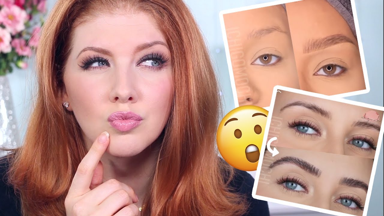 Temporary Brow Tattoos?! | INSTAGRAM Made Me Buy It!