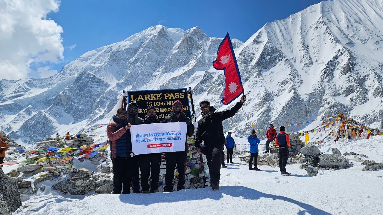 MANASLU  CIRCUIT TREK DAY 8 😍😍#manaslucircuit #mountains #trekking#travel