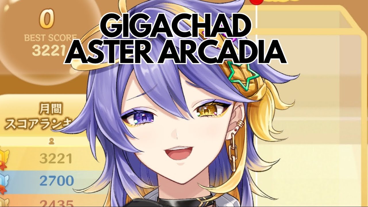 Aster's gamer instinct goes wild [💫aster arcadia | SUIKA]