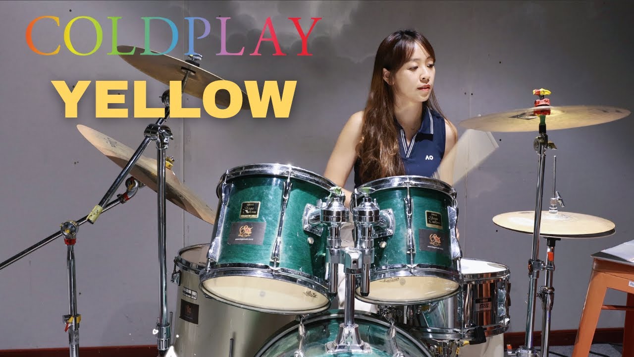 YELLOW - Coldplay | Drums Cover🌛