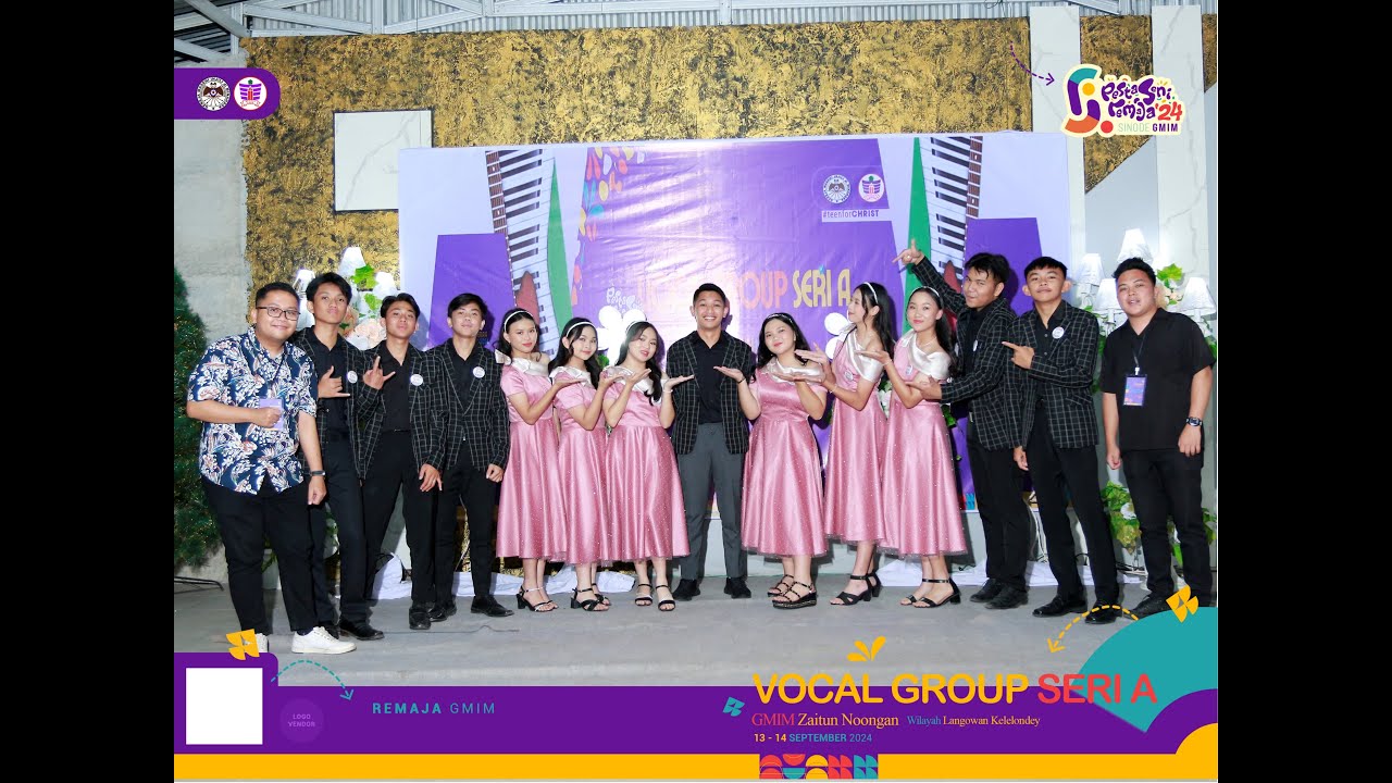 Champion Vocal Group Seri A | Hymne Remaja GMIM - Ronald Pohan arr. by Archy Legrants | PSR 2024