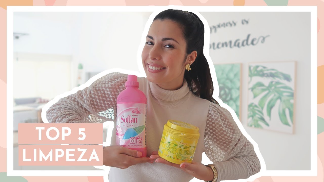 TOP 5: PRODUTOS DE LIMPEZA I A Miúda Tem Lata
