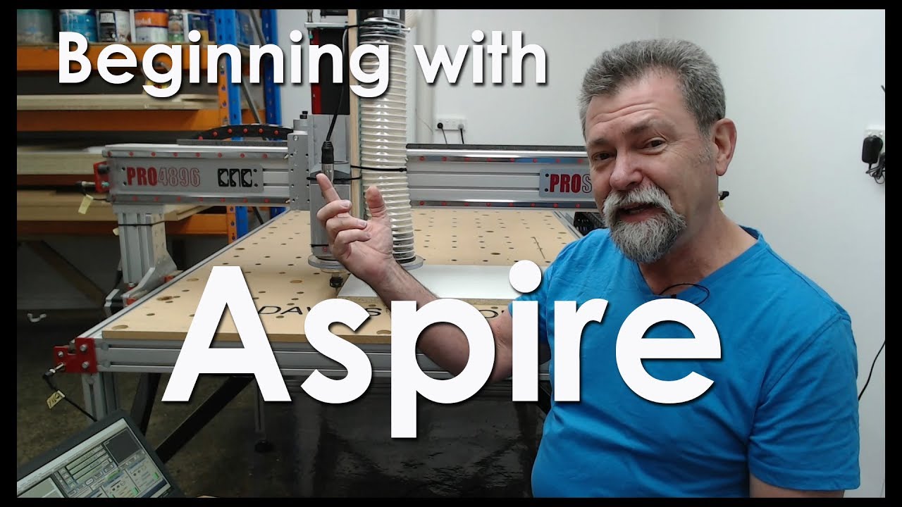 Beginning Vectric Aspire CNC Dave Stanton easy woodworking | CNC SOFTWARE