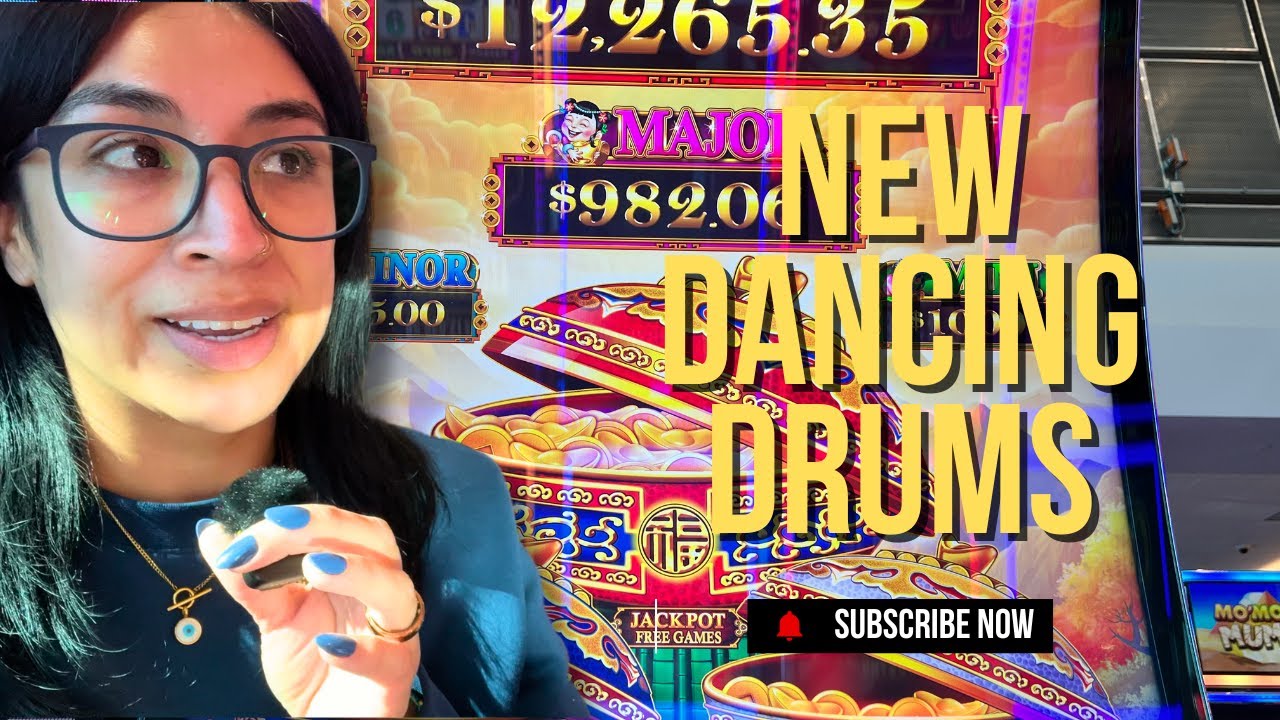 Dancing Drums Link - NEW GAME AT THE CASINO !