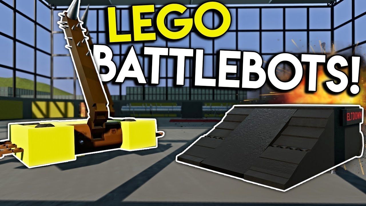 LEGO BATTLE BOTS CHALLENGE! - Brick Rigs Multiplayer Gameplay - Lego Toy Creations