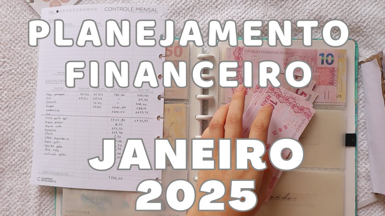 Planejamento Financeiro para Janeiro 2025: Usando Meu Refil Financeiro do Caderno Inteligente