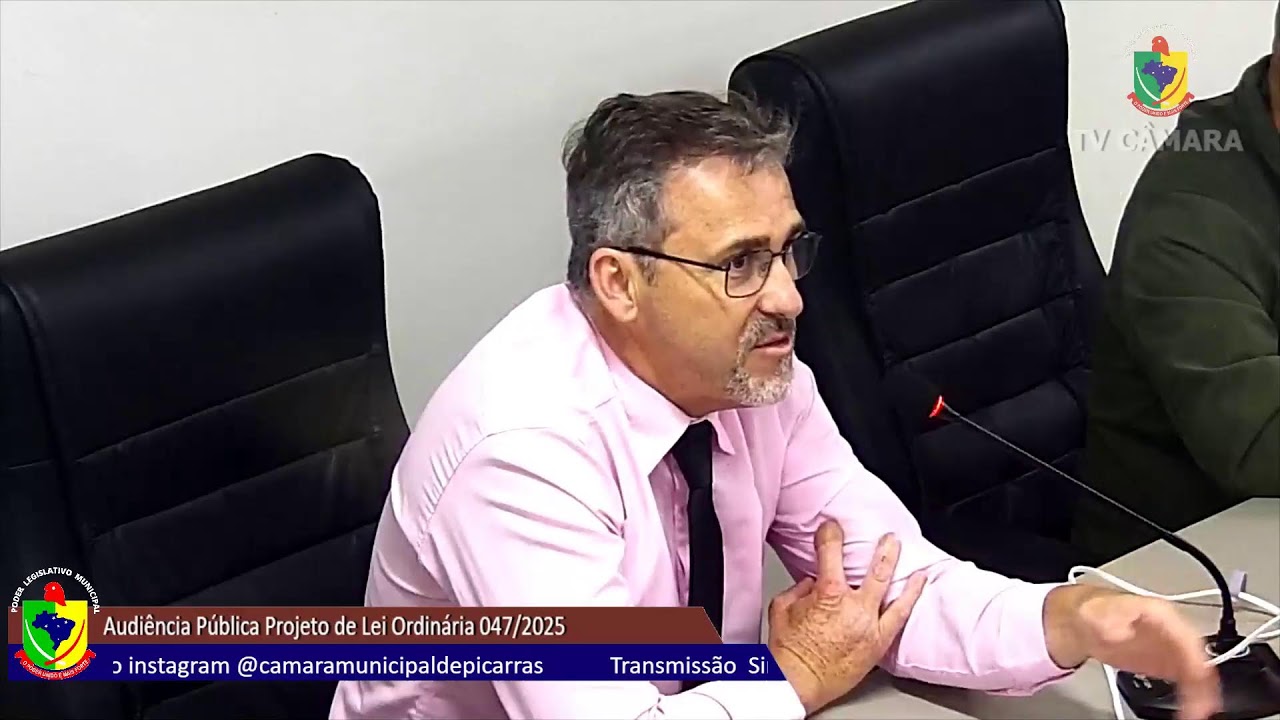 Audiência Pública Projeto de Lei Ordinária 047/2025