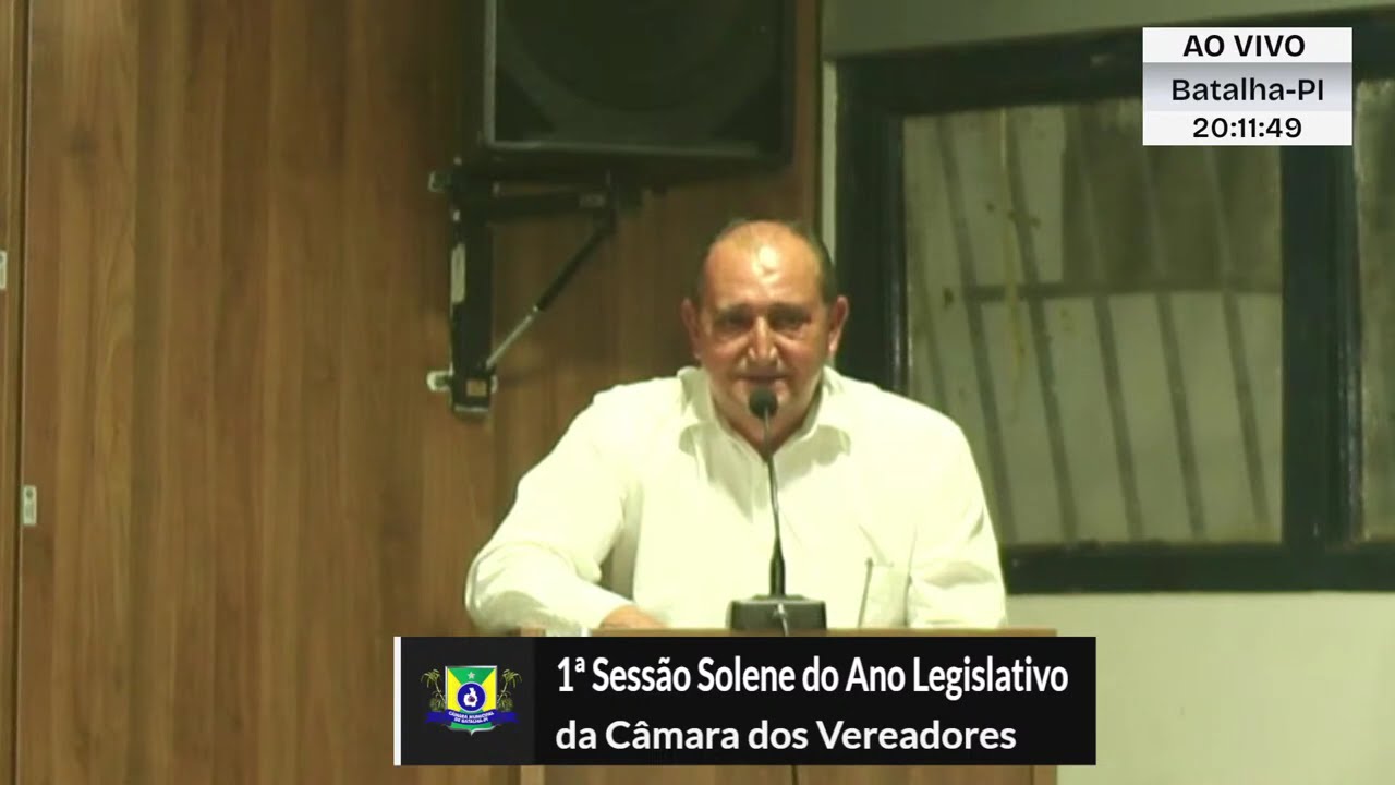 Transmissão ao vivo de CÂMARA MUNICIPAL BATALHA PIAUÍ
