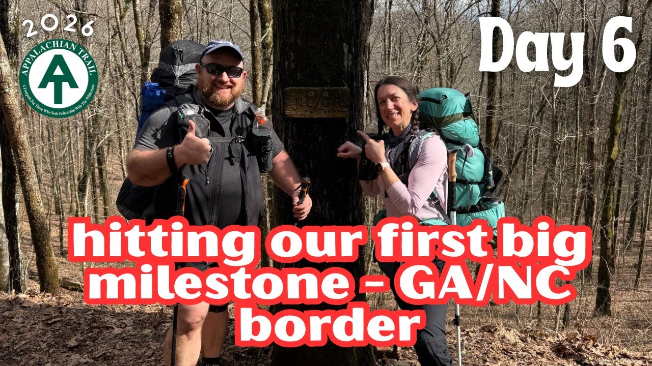 From GA to NC | Day 6 — NOBO Appalachian Trail 2026 - Dicks Creek Gap to Muskrat Creek Shelter