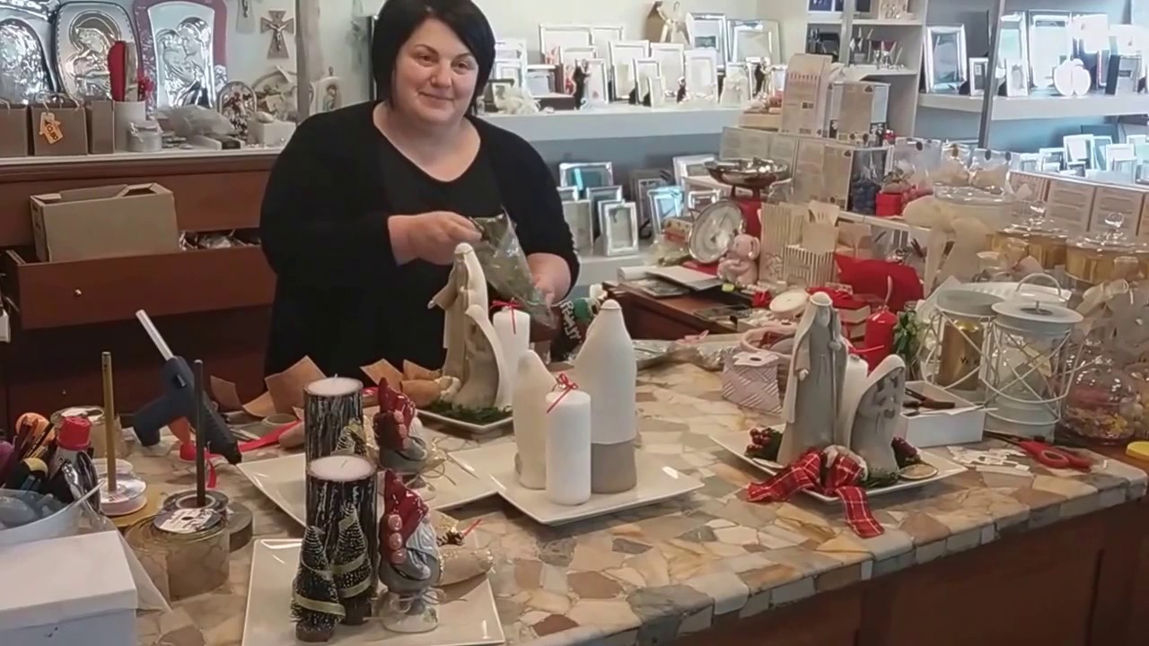 Creare un presepio centrotavola video tutorial by Manuela Tortato