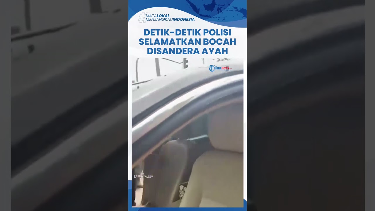 Aksi Dramatis Polisi Selamatkan Bocah Disandera Ayah di Pos Polisi Pejaten, Berlangsung Menegangkan