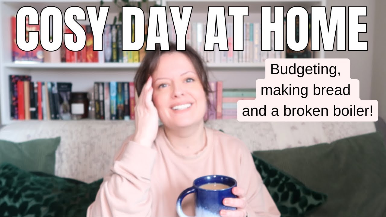 Spend A Cosy Day With Me at Home Budgeting, Baking and Being Freezing!