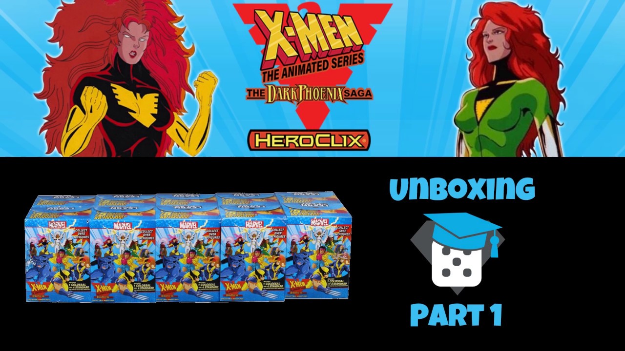 Heroclix Unboxing: Marvel X-Men TAS Dark Phoenix Saga Part 1