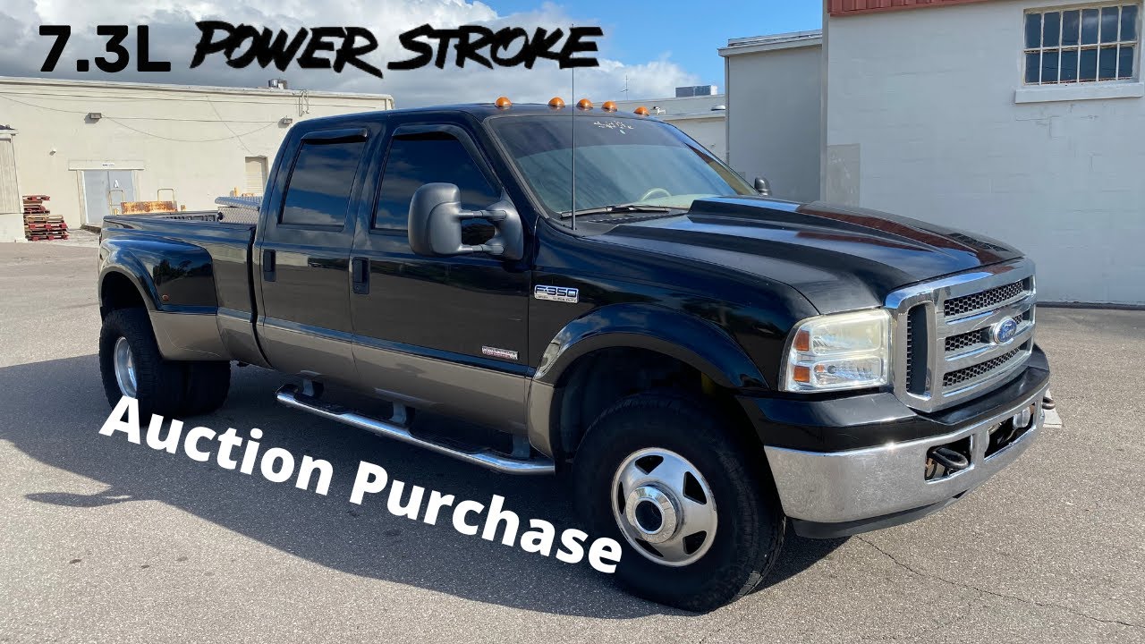 I Bought A 7.3L Powerstroke Dually At An Auction