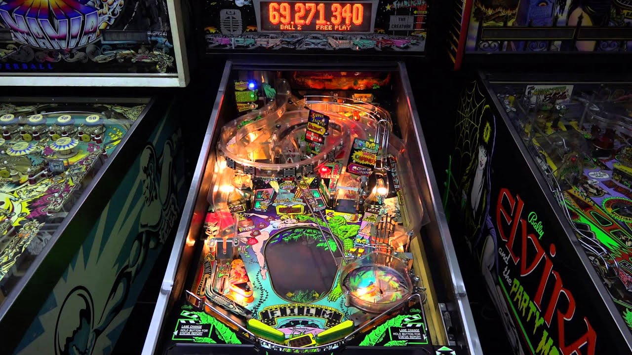 Creature from the Black Lagoon (Bally, 1992) Flipper Pinball