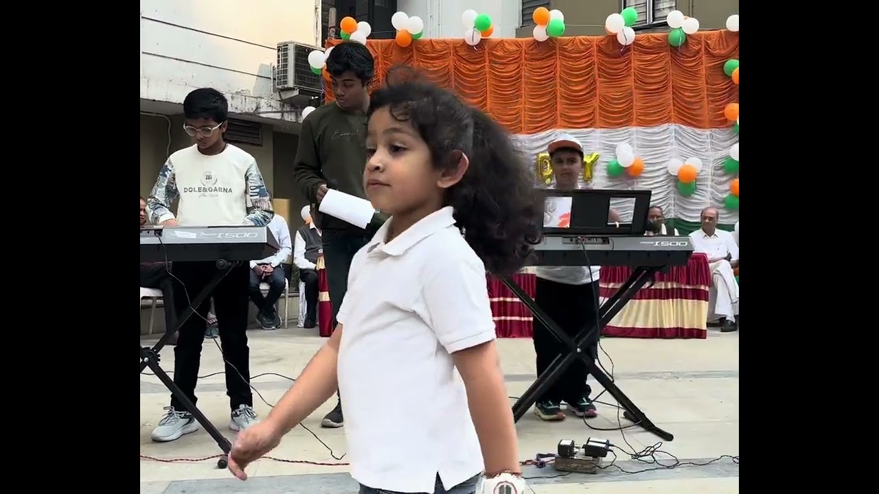 Music 🎶 love ❤️ playing piano in society function #republicday 🇮🇳🫡
