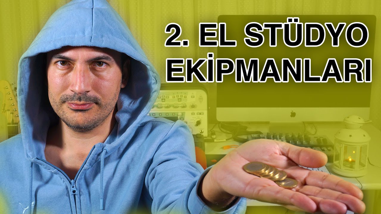 BUNLARA DİKKAT EDİN! (2. El Ev St&uuml;dyosu Ekipmanları)