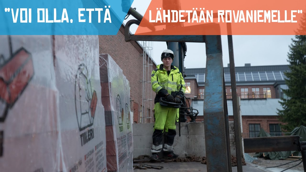 Maanantaina töihin, perjantaina kotiin - olin nosturiautonkuljettajan matkassa