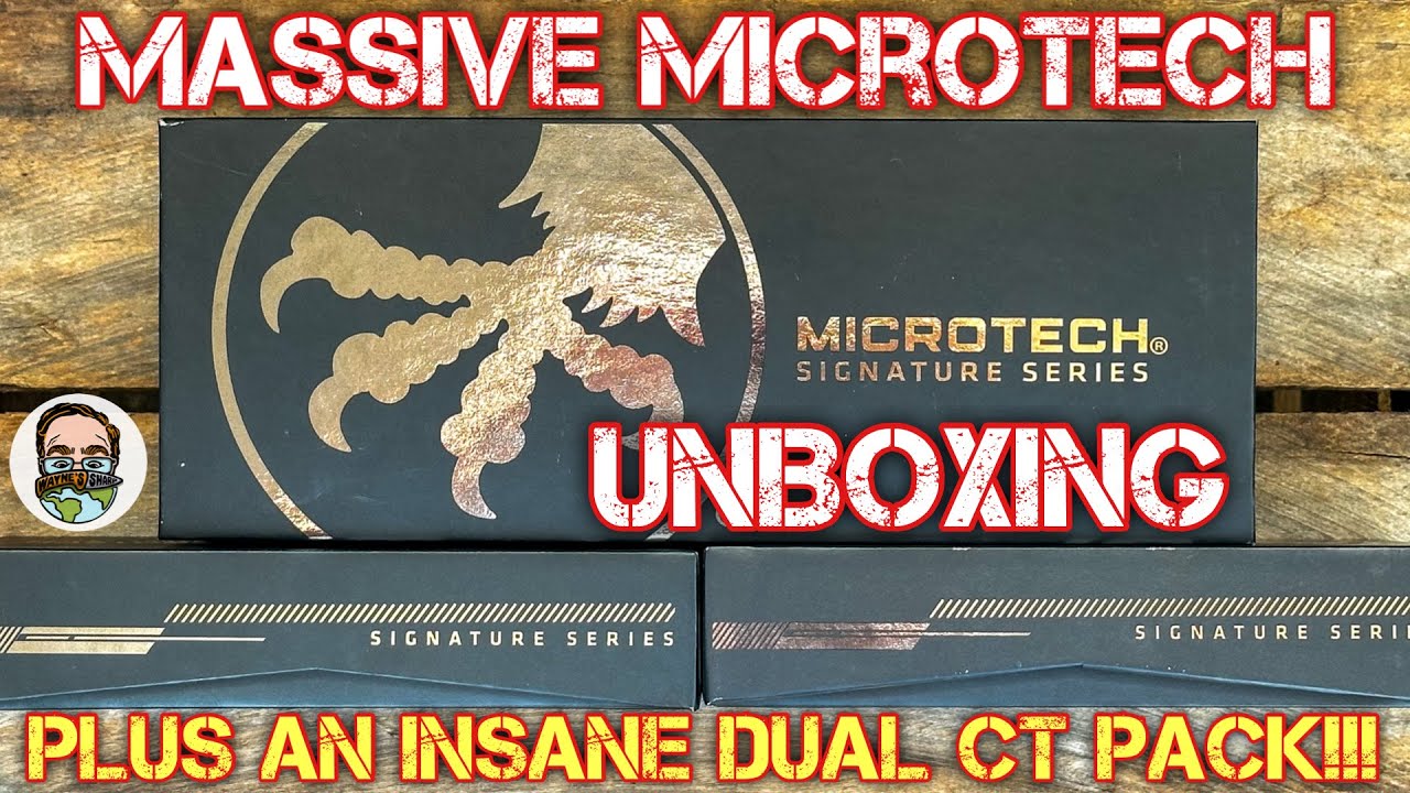 MASSIVE MICROTECH UNBOXING!! 😱🔥😮‍💨