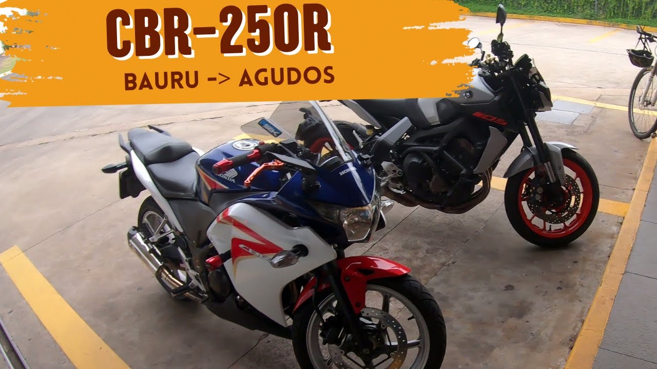 CBR 250r x MT09 | Rolê Bauru ➡️ Agudos