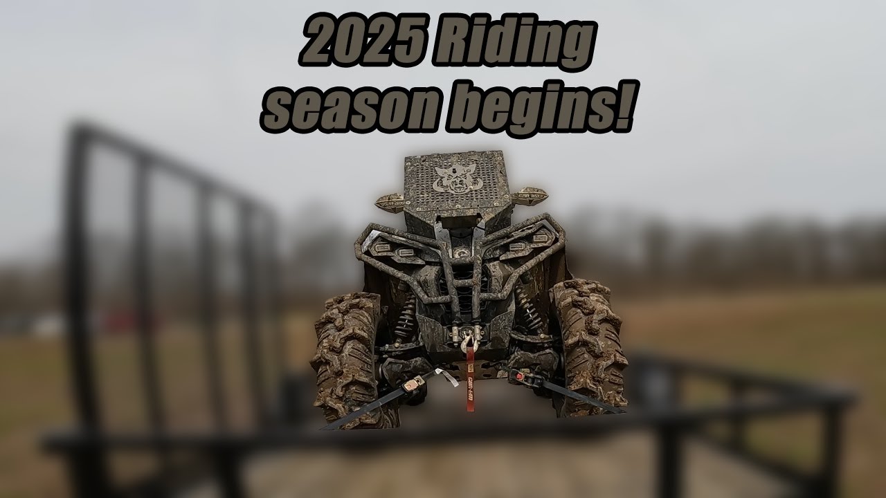First ride of 2025! Can-Am renegade 1000 XMR!